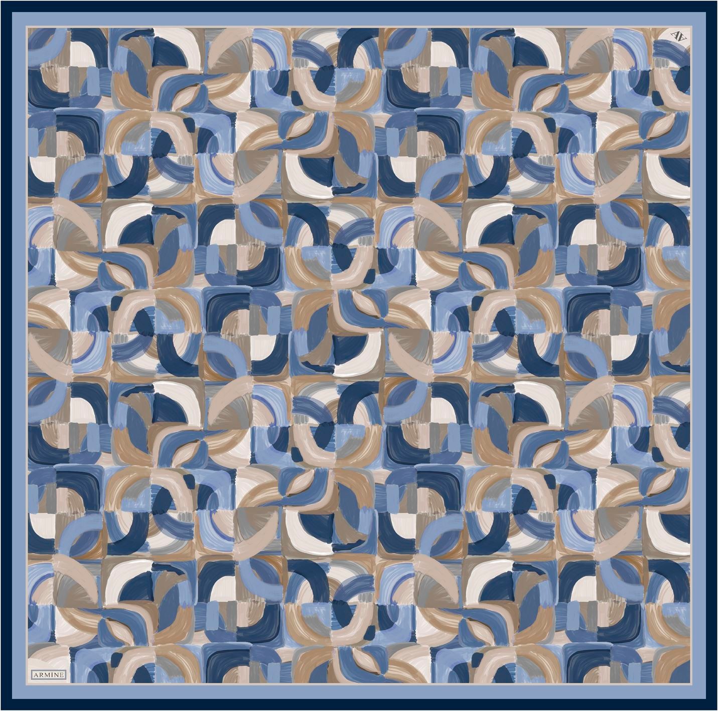 Armine Twill İpek Eşarp 9329D