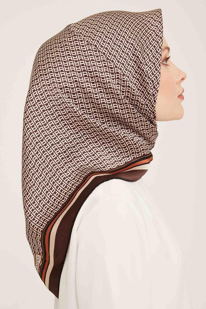 Armine Nostalji Serisi Twill İpek Eşarp 9026D-31