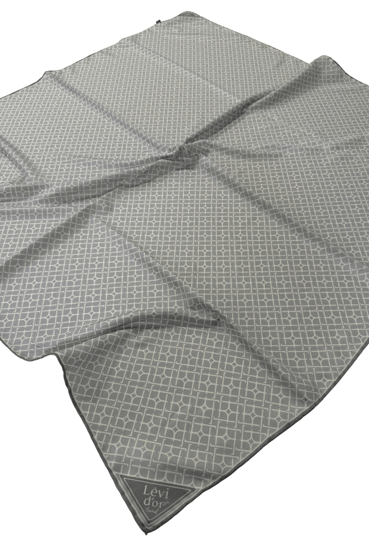 Levidor Trend Twill Eşarp LDT270-01 - Gümüş-18