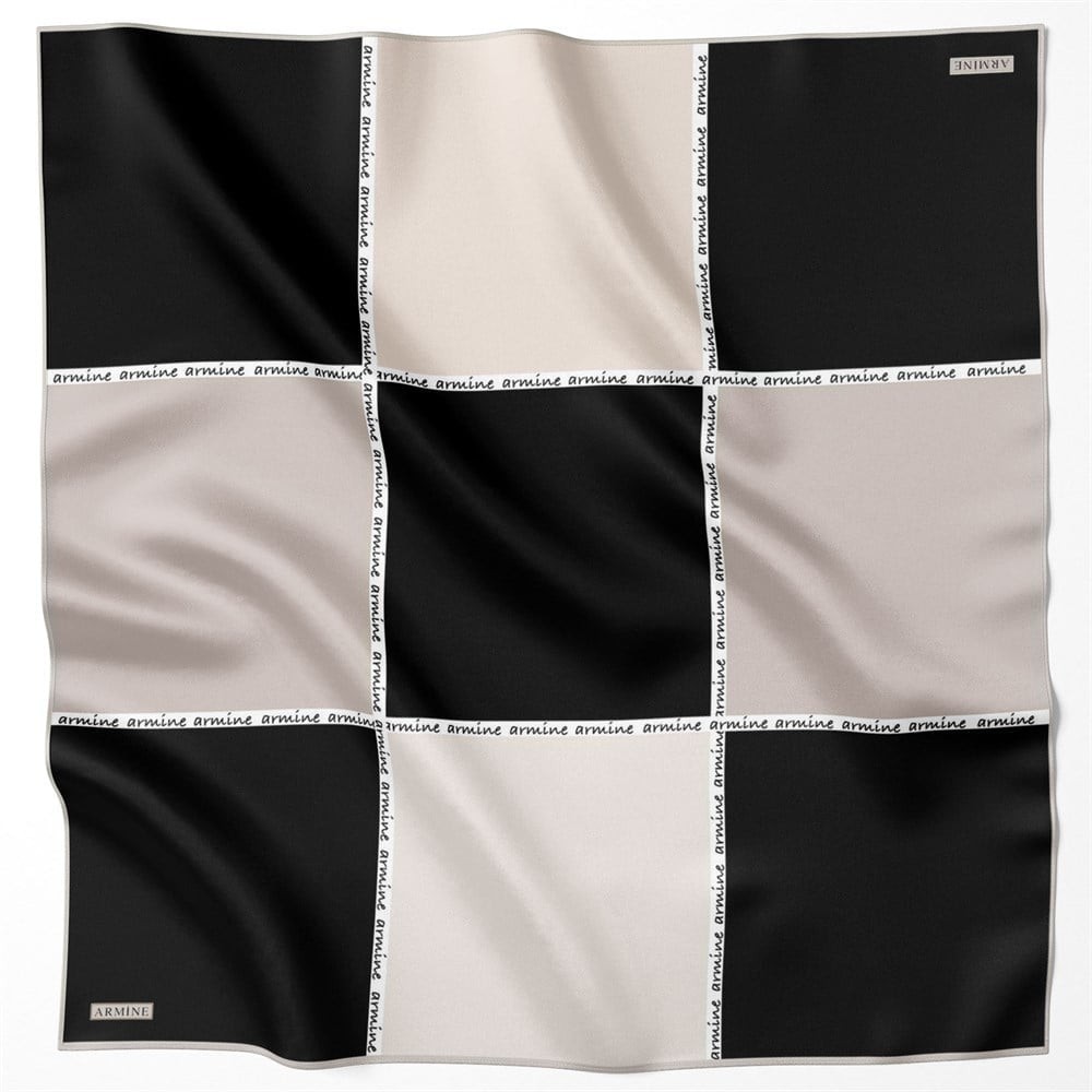 Armine Nostalji Serisi Twill İpek Eşarp 8600D-14