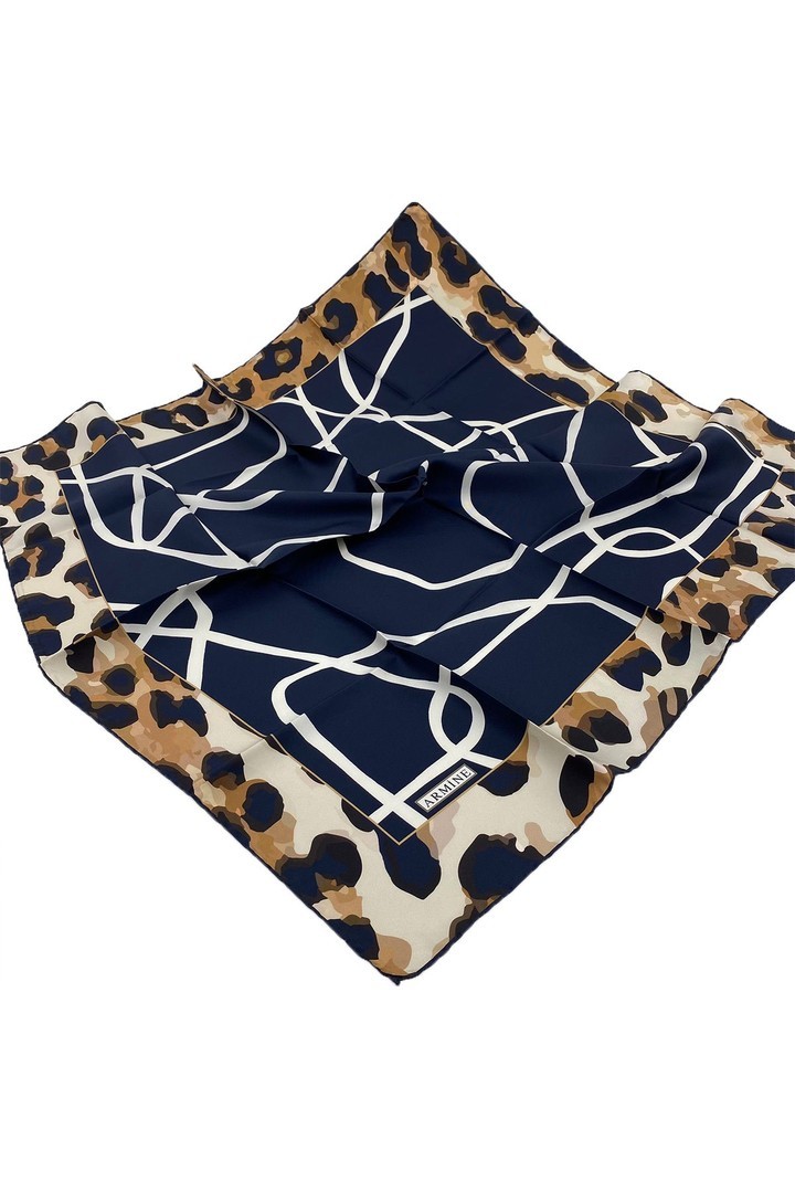 Armine Nostalji Serisi Twill İpek Eşarp 8653D-21