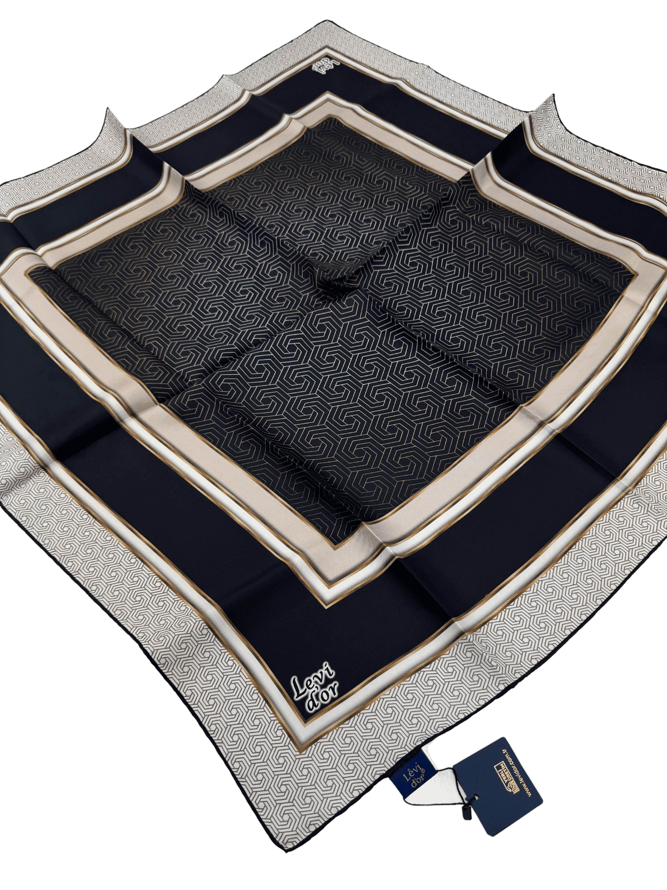 Levidor Twill İpek Eşarp LD4193-1