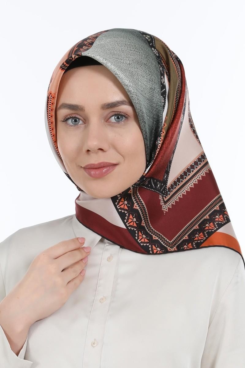 Levidor Twill İpek Eşarp LD3889-1