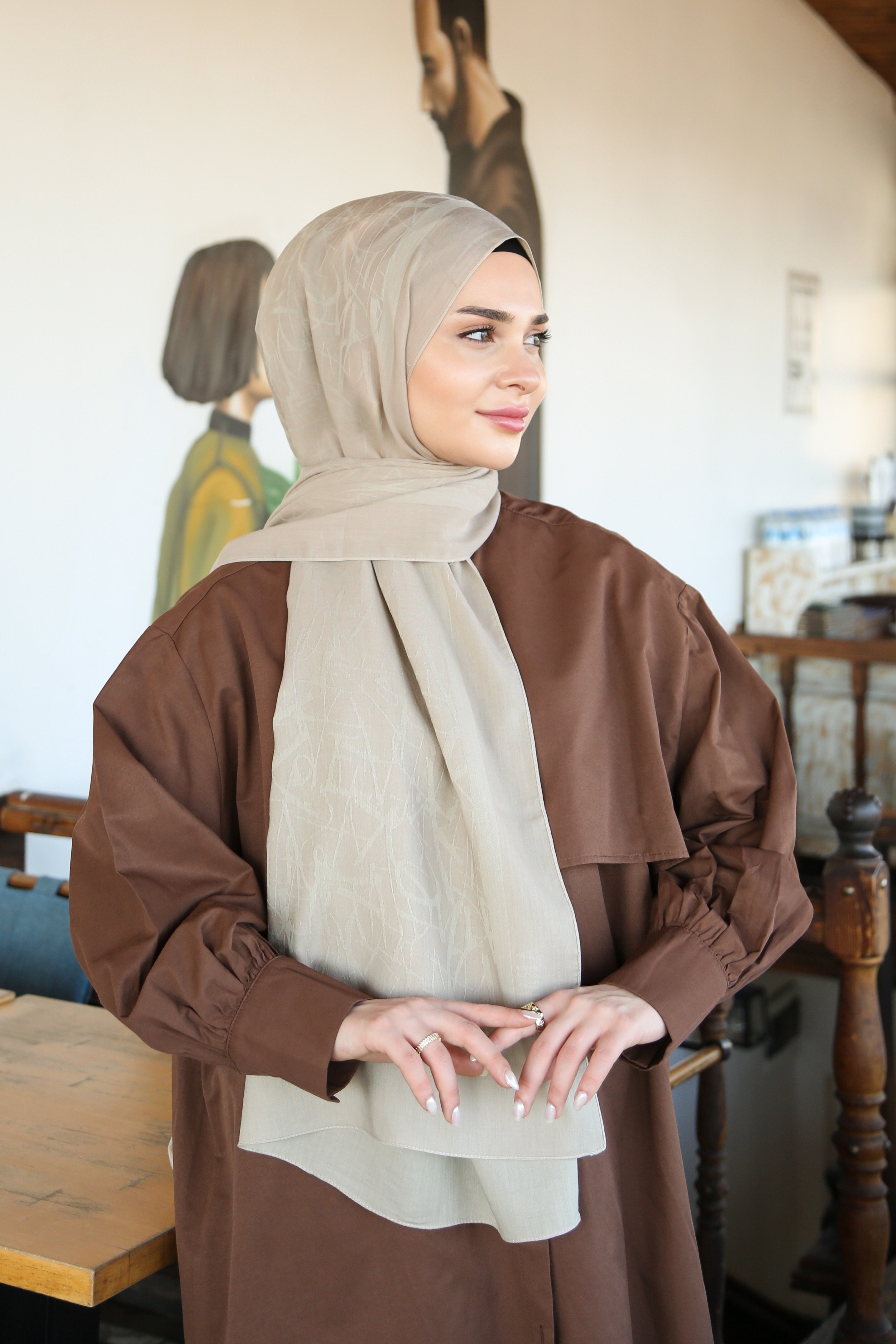 Armine Tensel İpek Şal 3