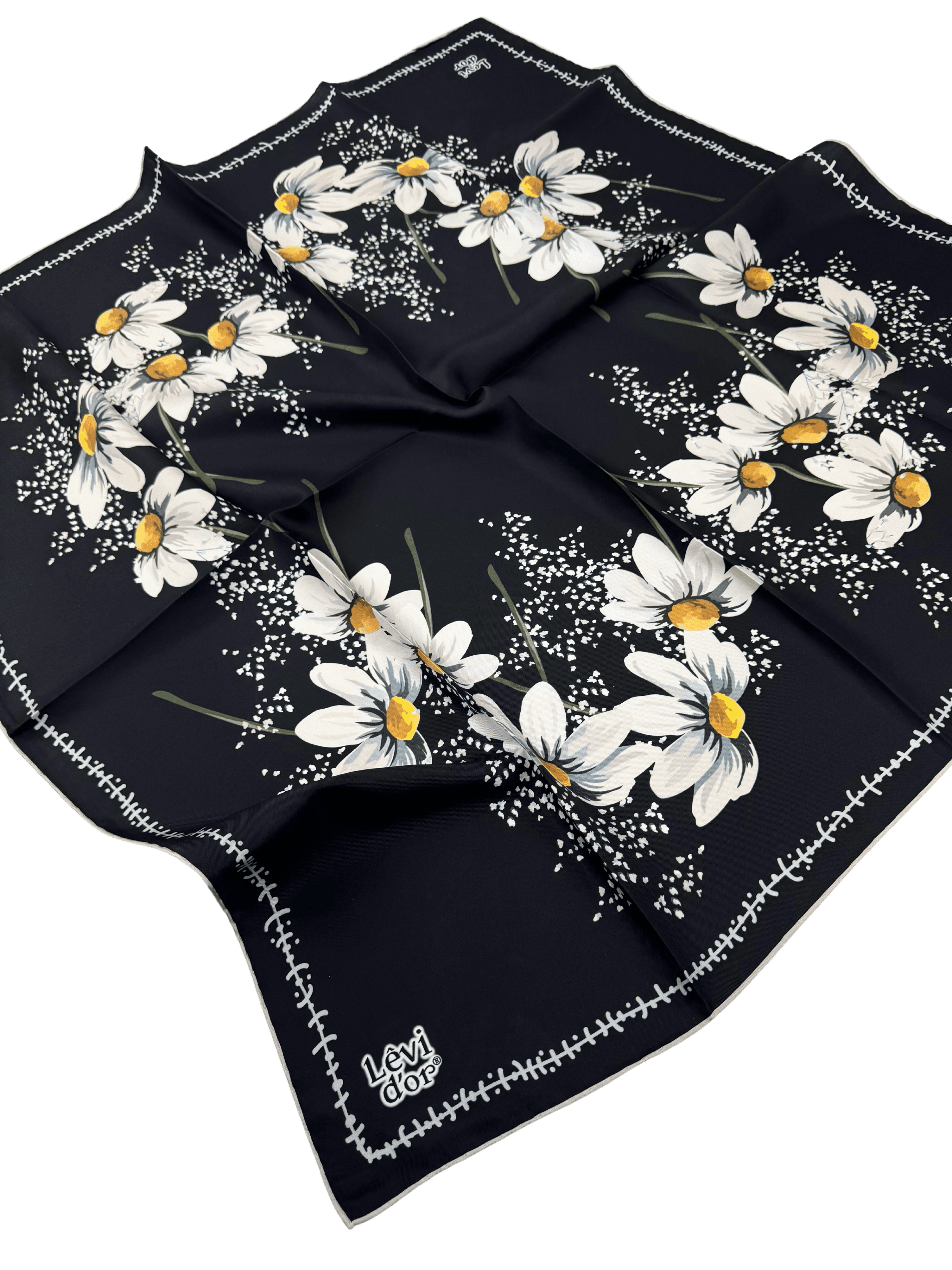 Levidor Twill İpek Eşarp LD4148-1