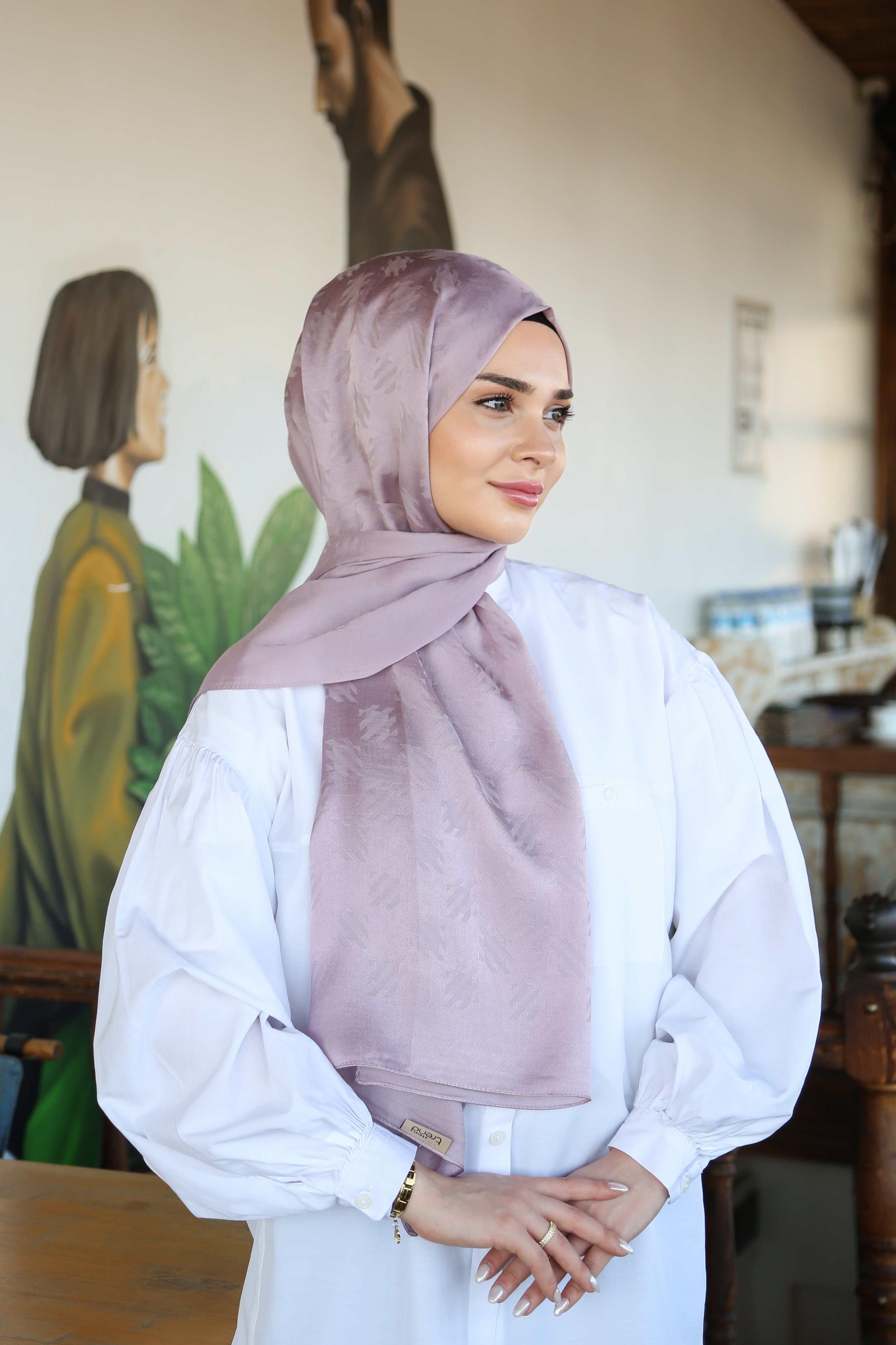 Armine Trend Lyon Şal 4 - Lila-247309