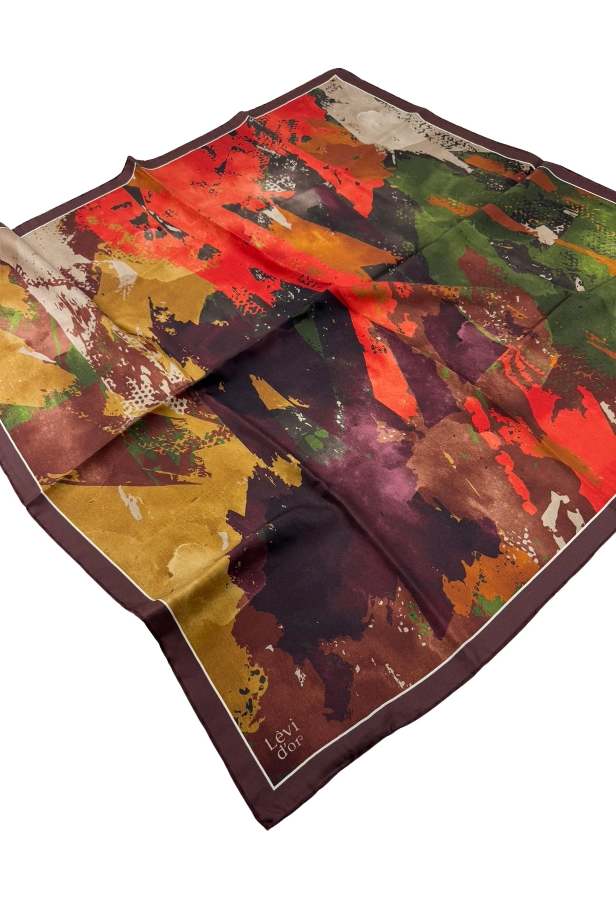 Levidor Twill İpek Eşarp LD1106