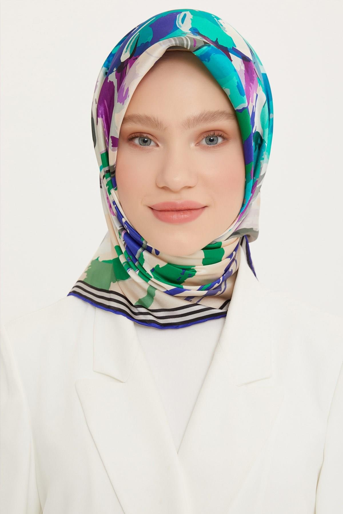Armine Nostalji Serisi İpek Sura Eşarp 8713DS-51