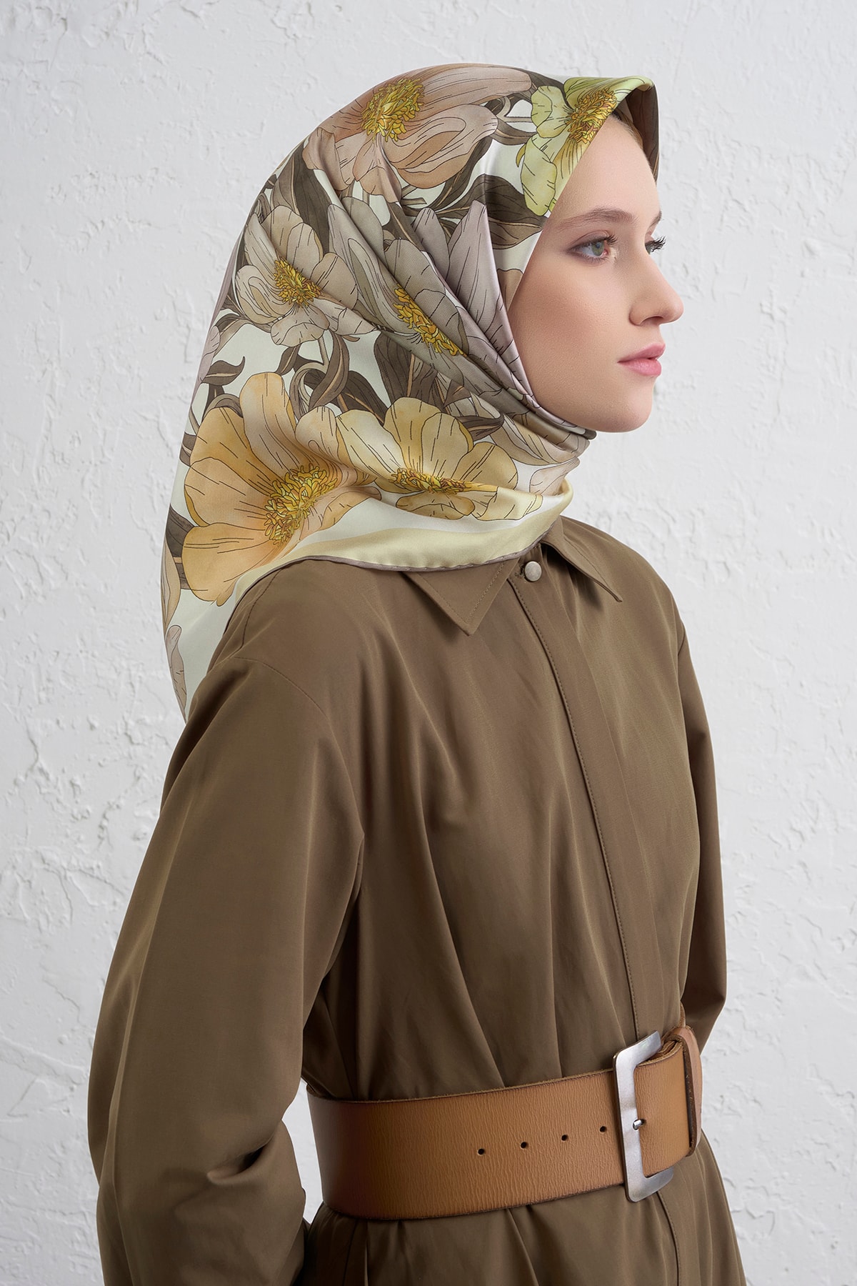 Armine Sura İpek Eşarp 9403DS - 38-Çok Renkli