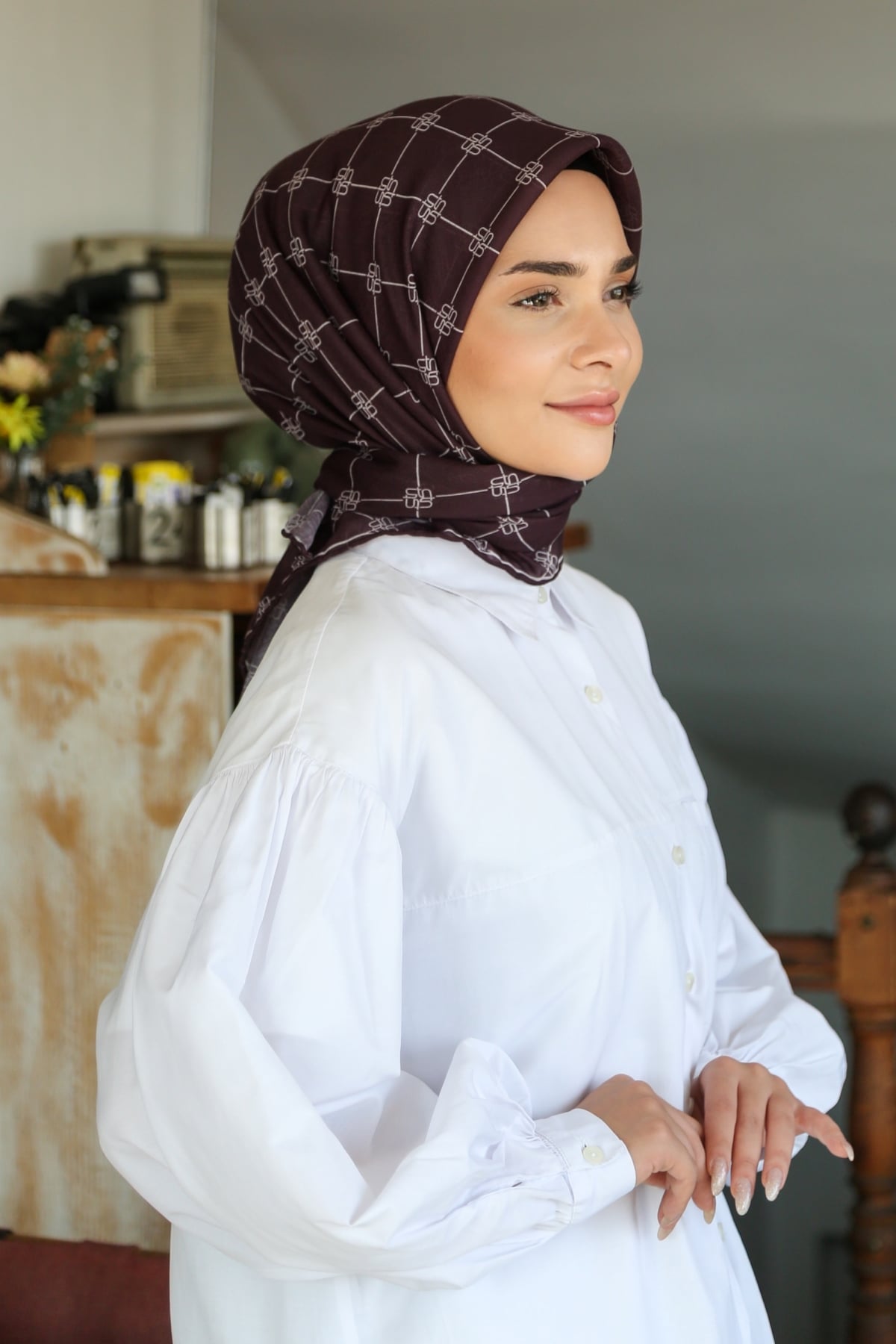 Tesettürnağme Soft Pamuk Eşarp TN2004