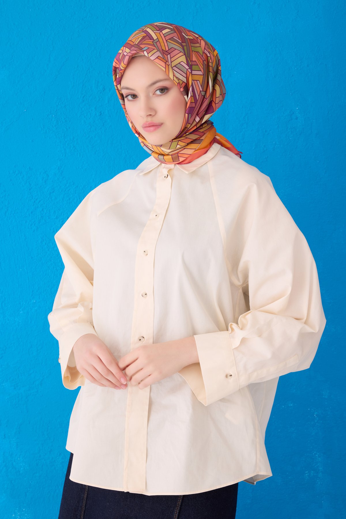 Belli Twill İpek Eşarp 4119D