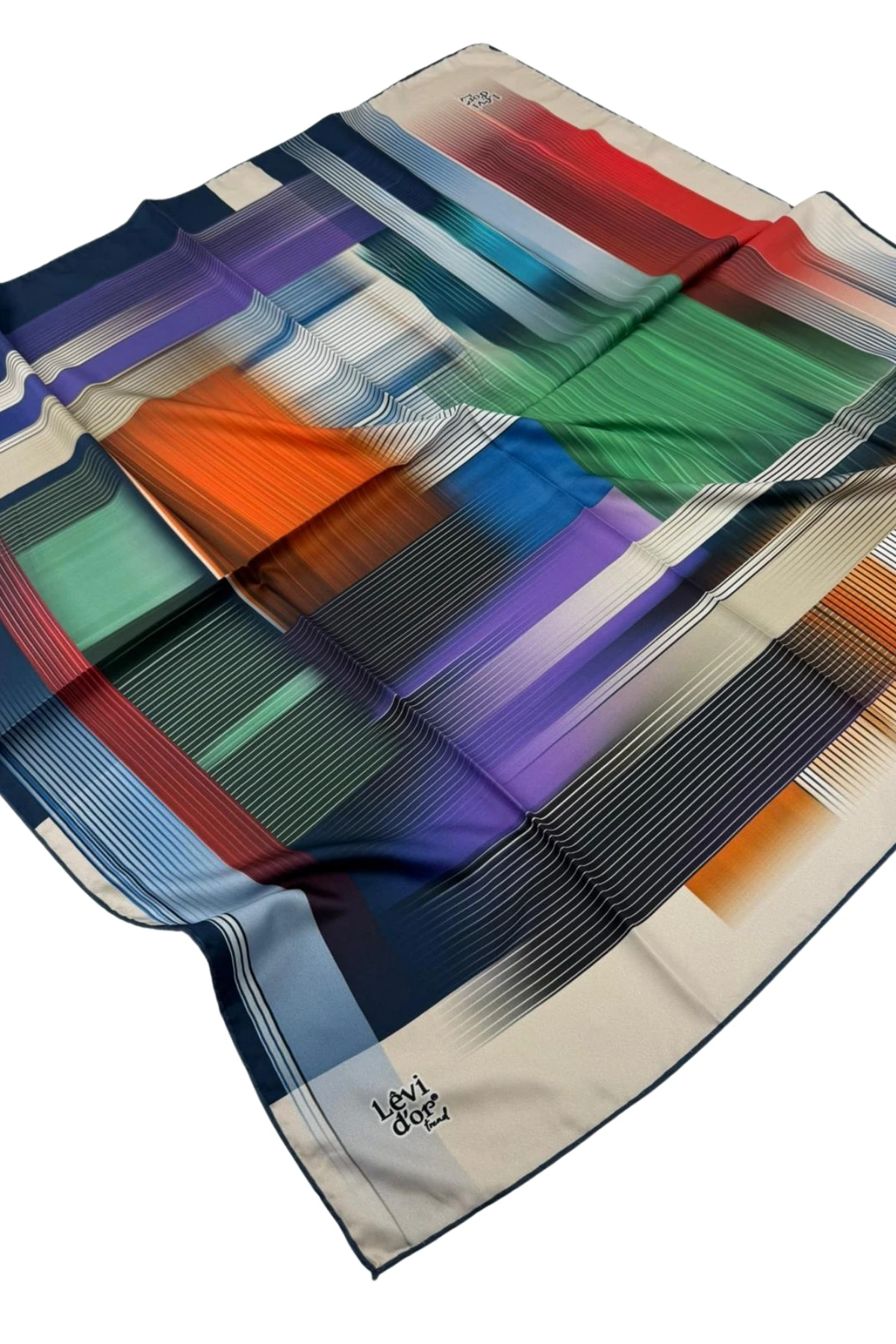 Levidor Trend Twill Eşarp LDT285 - 07-Çok Renkli