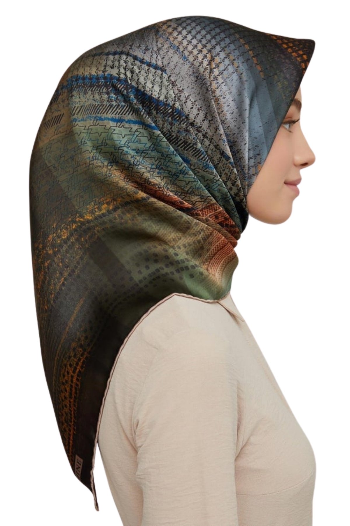 Armine Nostalji Serisi İpek Sura Eşarp 8602DS-04