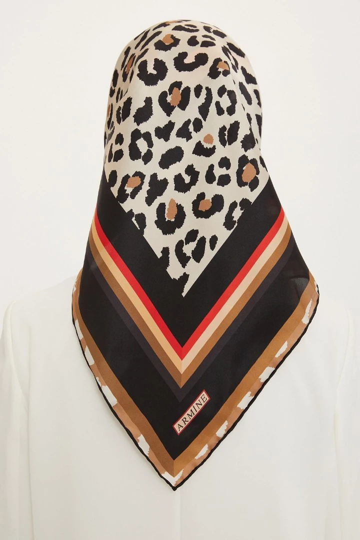 Armine Nostalji Serisi Sura İpek Eşarp 8728DS-01