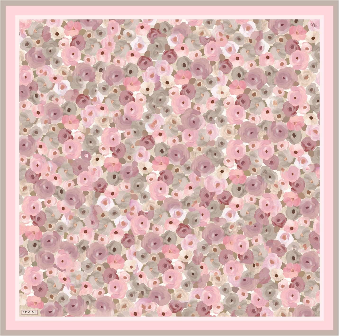 Armine Twill İpek Eşarp 9300D