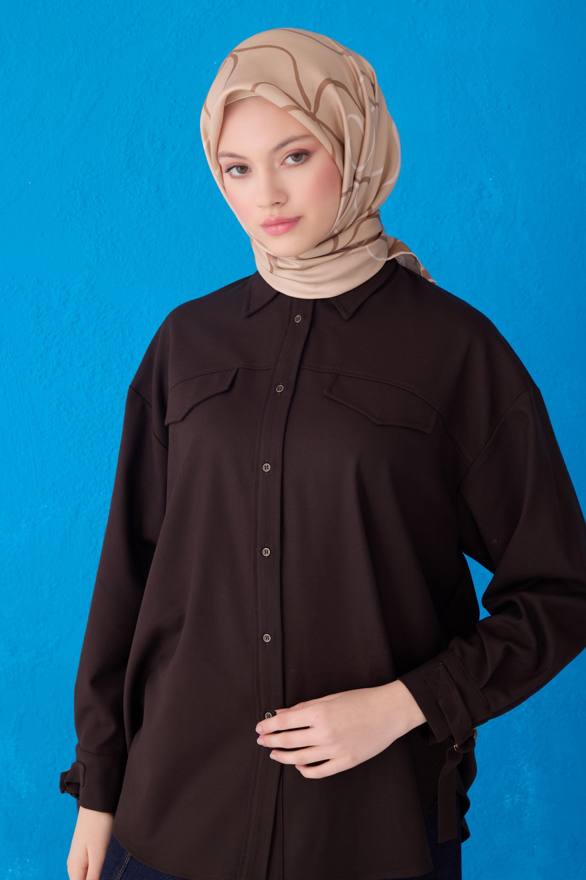 Belli Twill İpek Eşarp 4113D