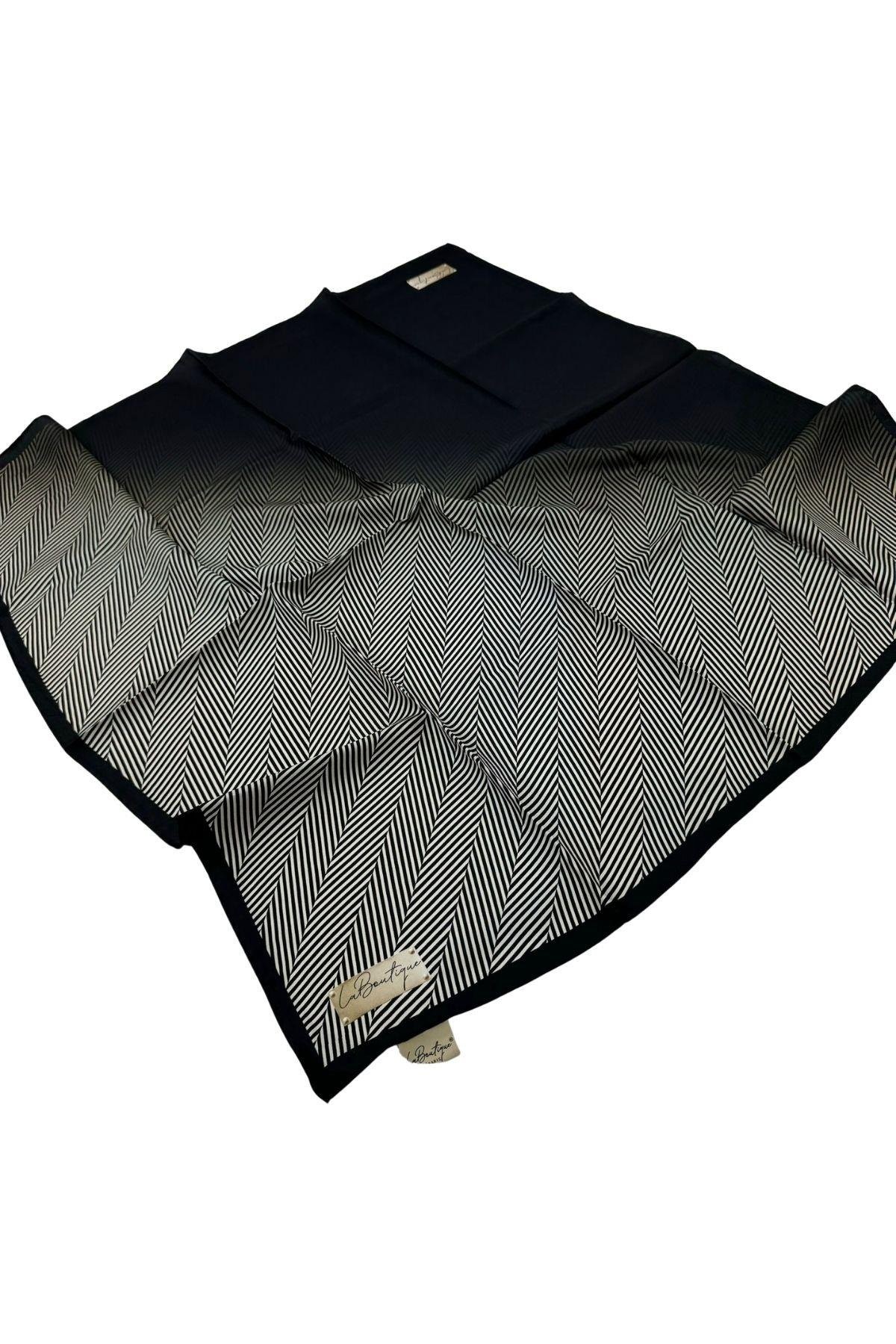 La Boutique Nostalji Serisi İpek Twill Eşarp LB1257-53