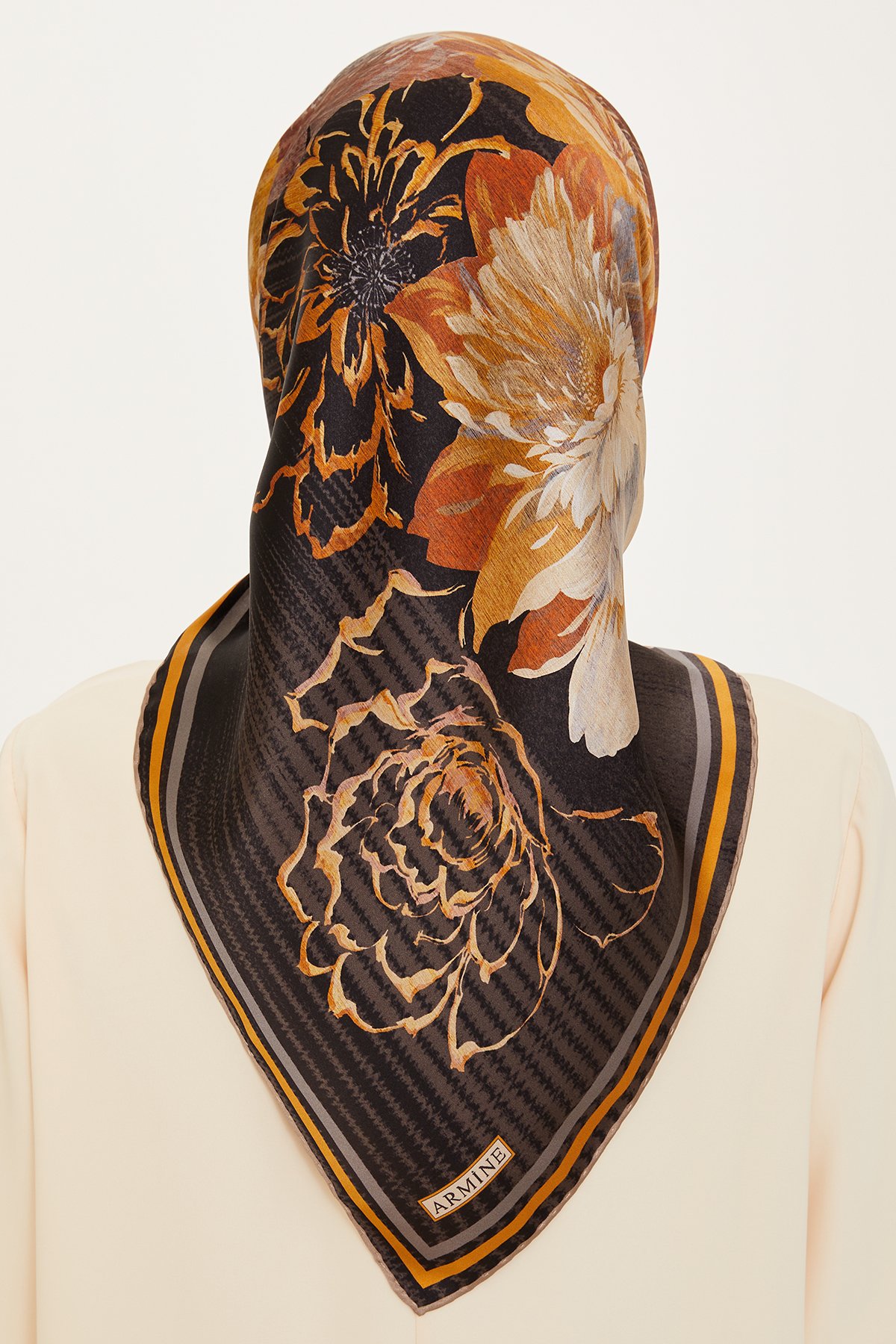 Armine İpek Twill Eşarp 9220D-02
