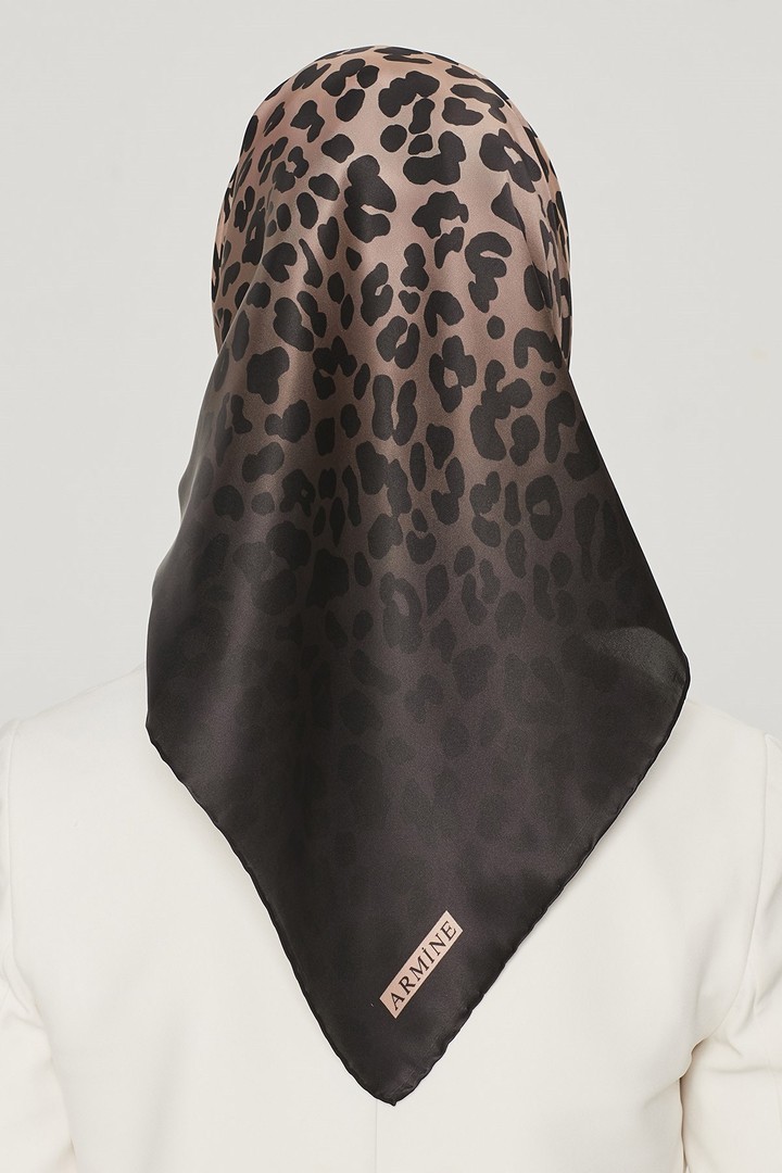 Armine Nostalji Serisi İpek Twill Eşarp 8550D-44