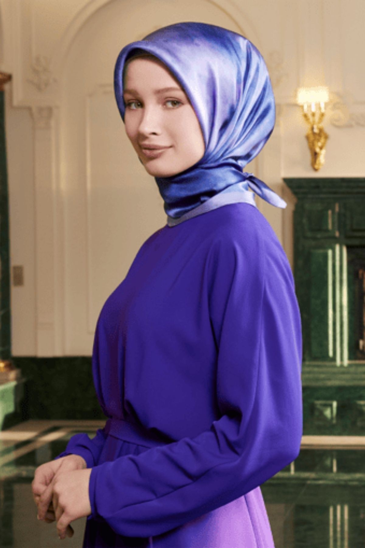 Armine İpek Eşarp Nostalji Twill 8933D-31