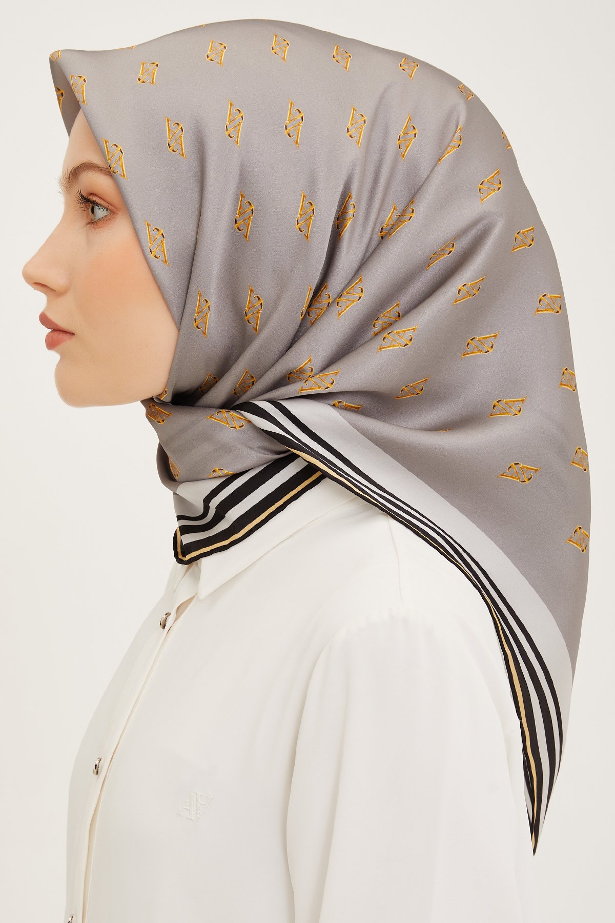 Armine Nostalji Sura İpek Eşarp 8959DS-03
