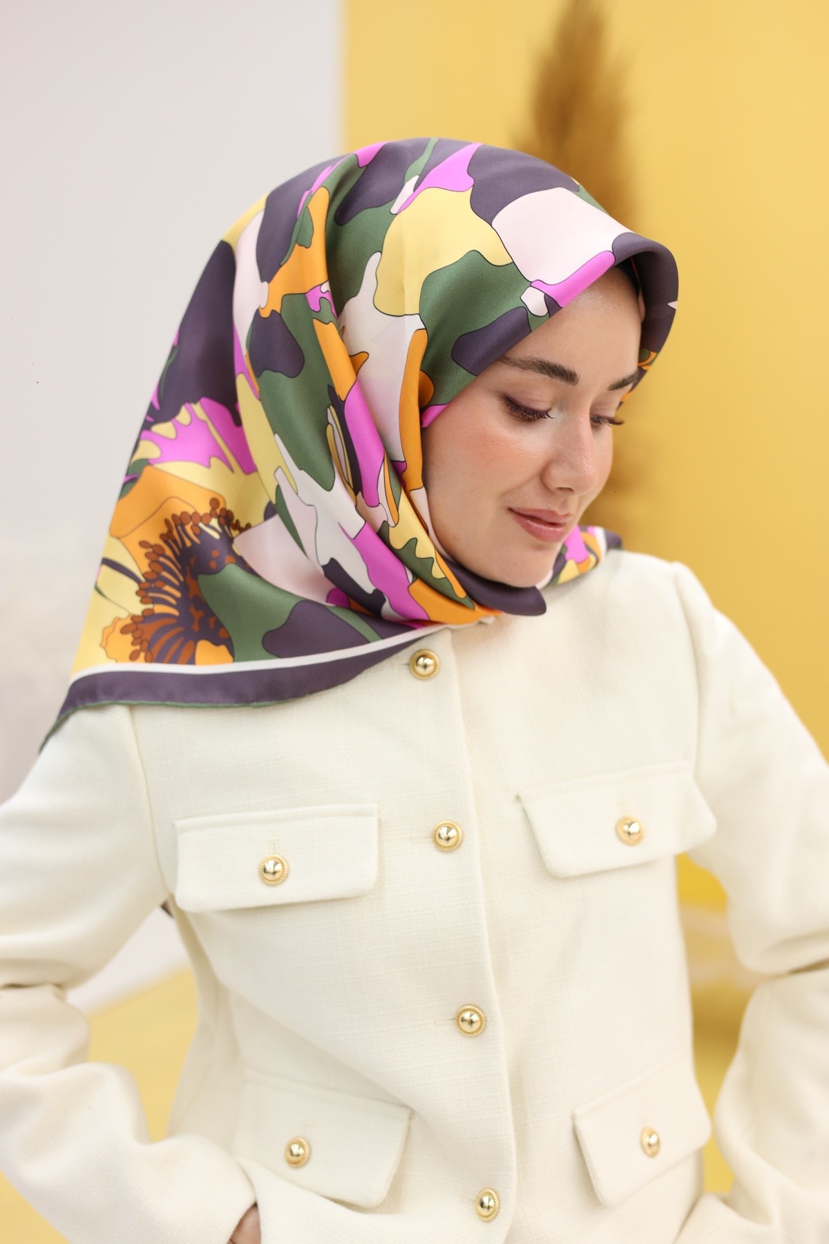 Silk Home İpek Twill Eşarp 11446