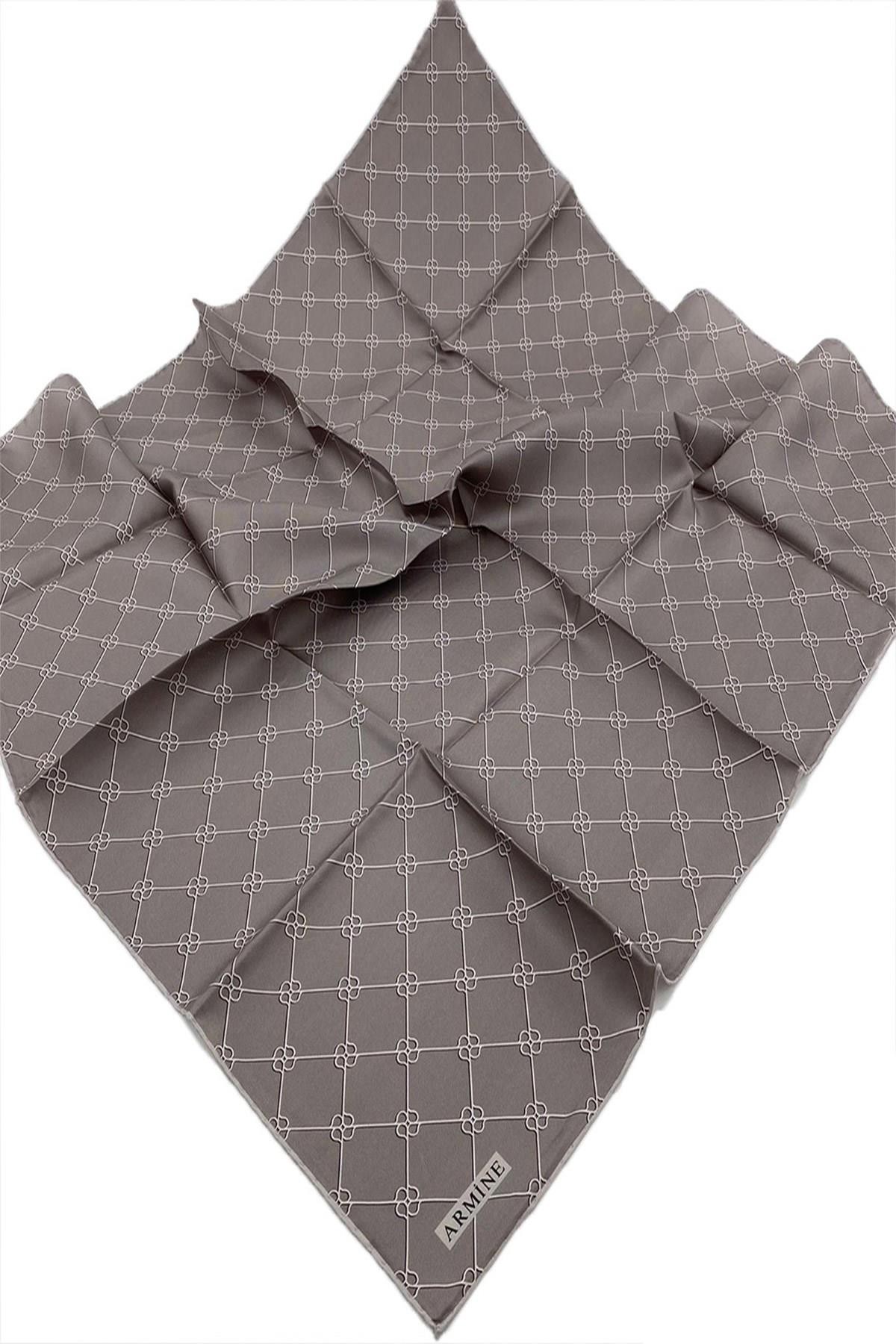 Armine Nostalji Serisi Twill İpek Eşarp 8555D-06
