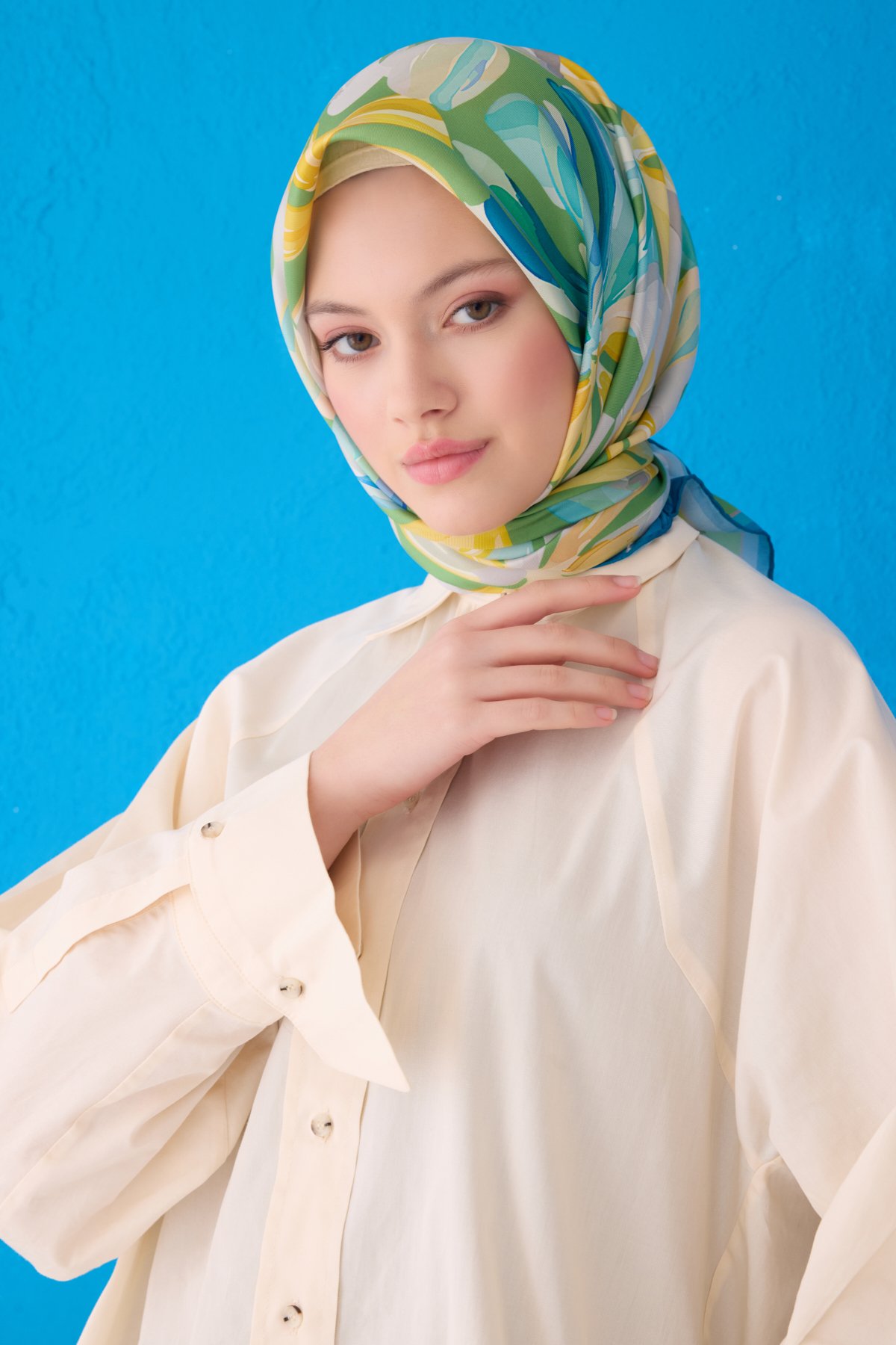 Belli Twill İpek Eşarp 4107D