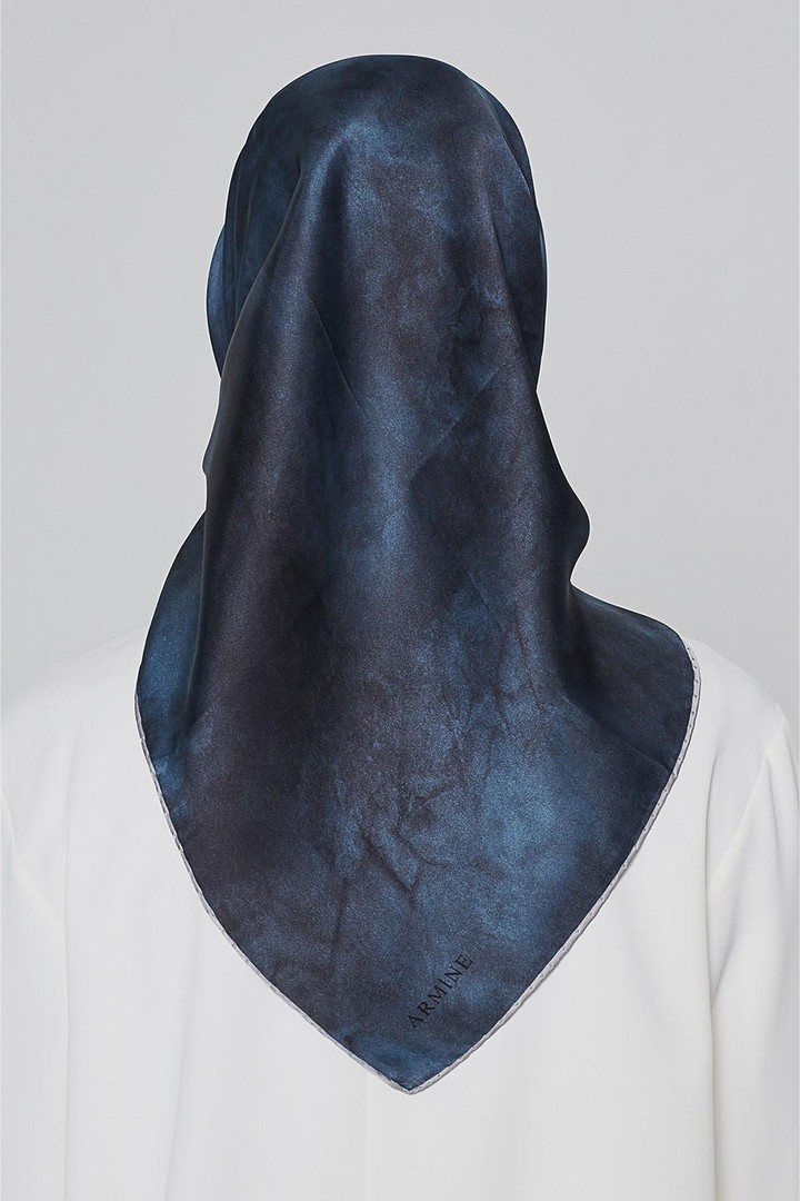 Armine Nostalji Serisi İpek Twill Eşarp 8333D-82