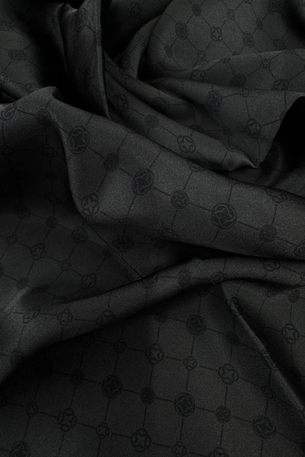 Aker Best Of Serisi Twill İpek Eşarp 8981713-911 - 973-Antrasit