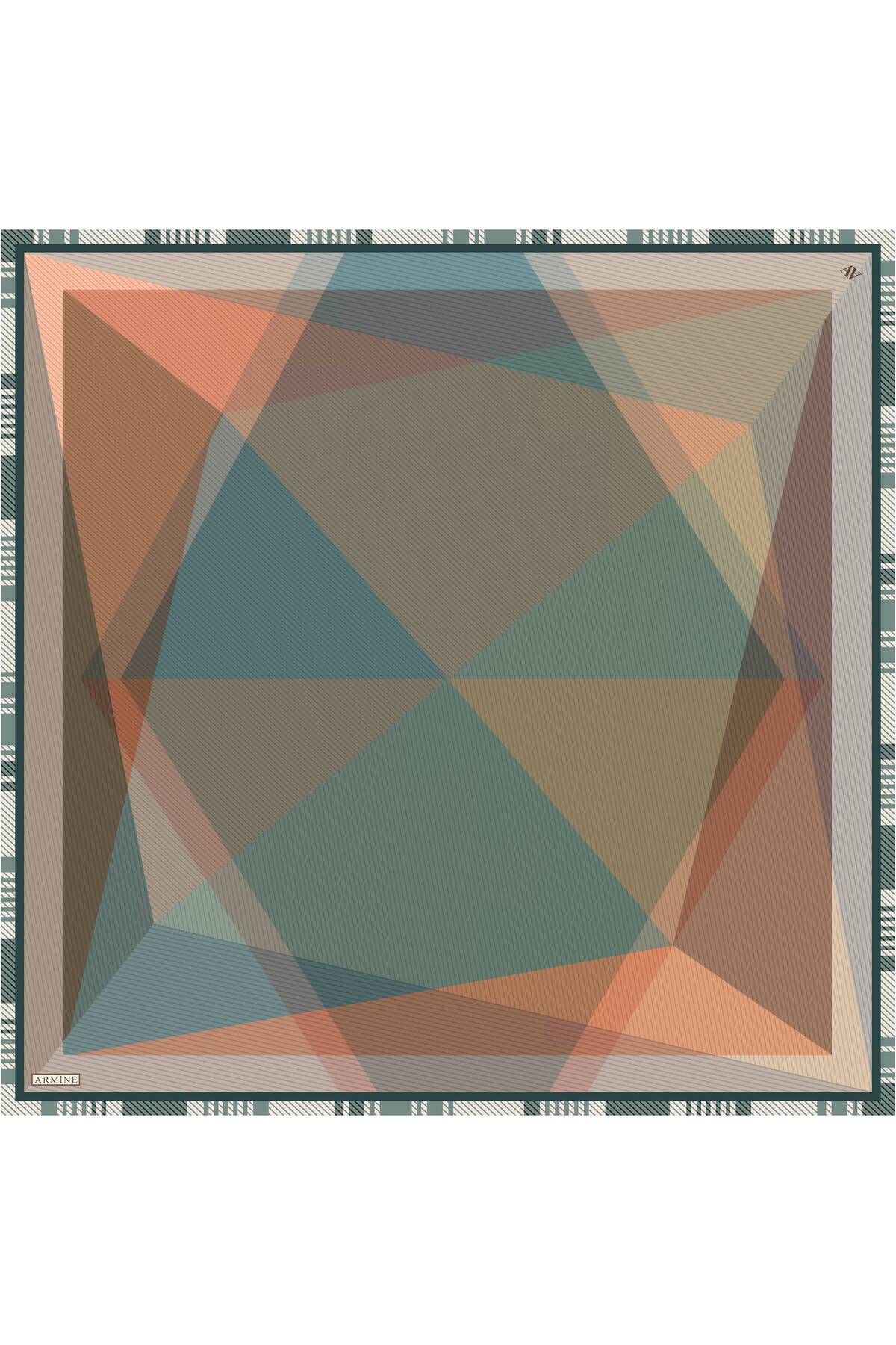 Nostalji Serisi Sura İpek Eşarp 8836DS