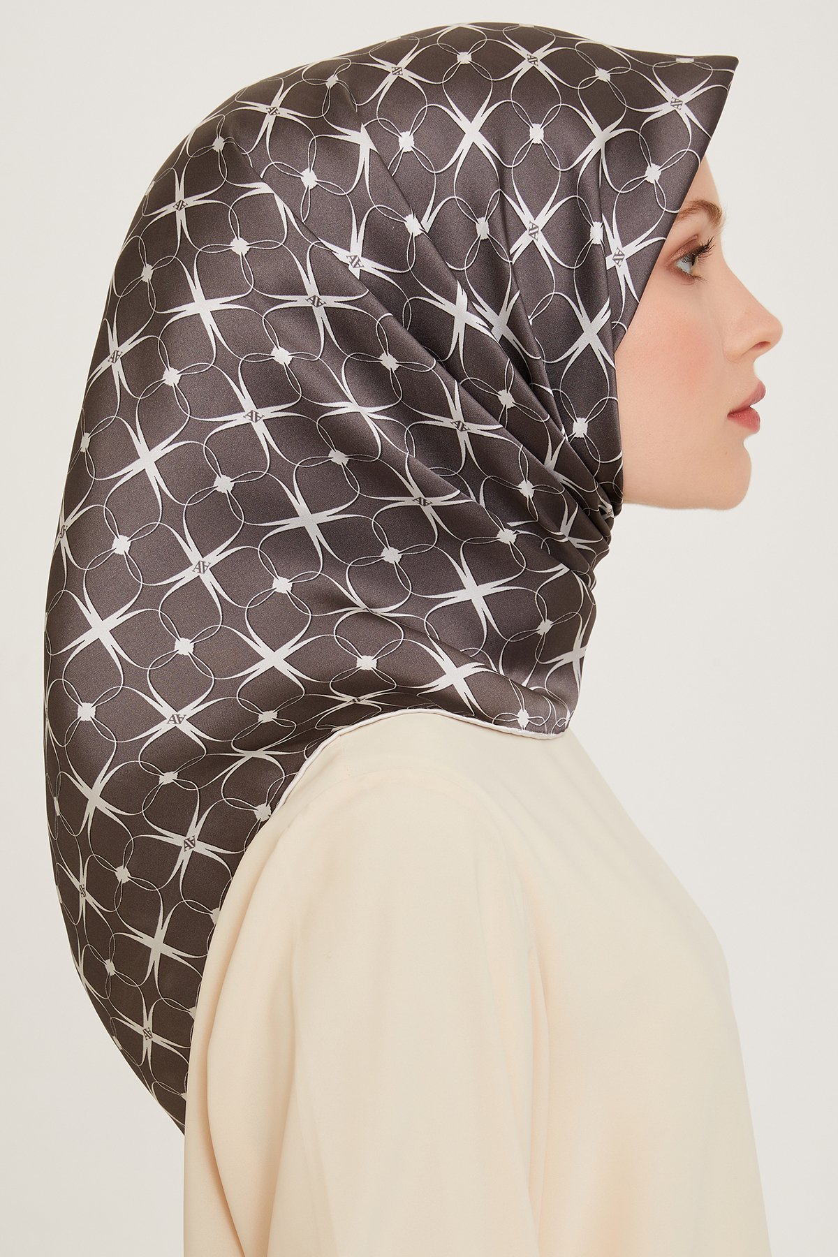 Armine İpek Twill Eşarp 9207D-34