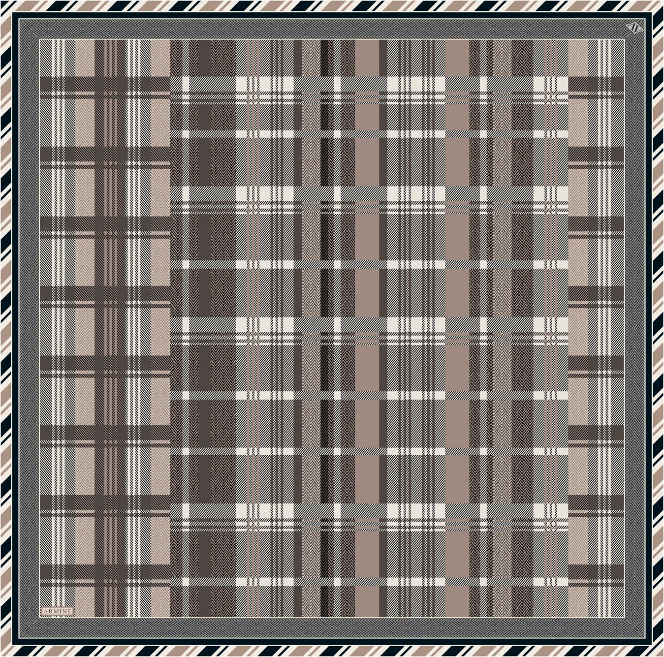 Armine İpek Twill Eşarp 9223D-32