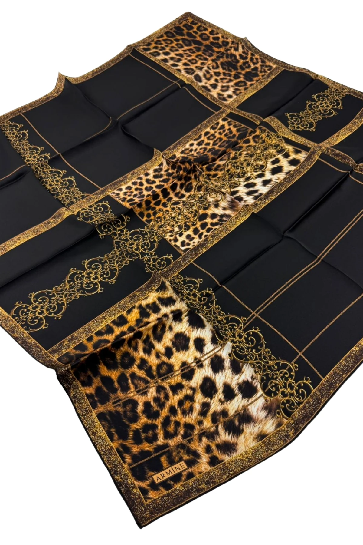 Nostalji Serisi Sura İpek Eşarp 7583DS