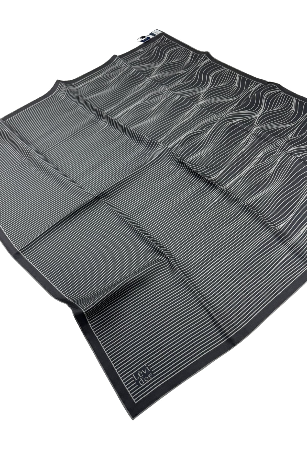 Levidor Twill İpek Eşarp LD1109 - 01-Antrasit