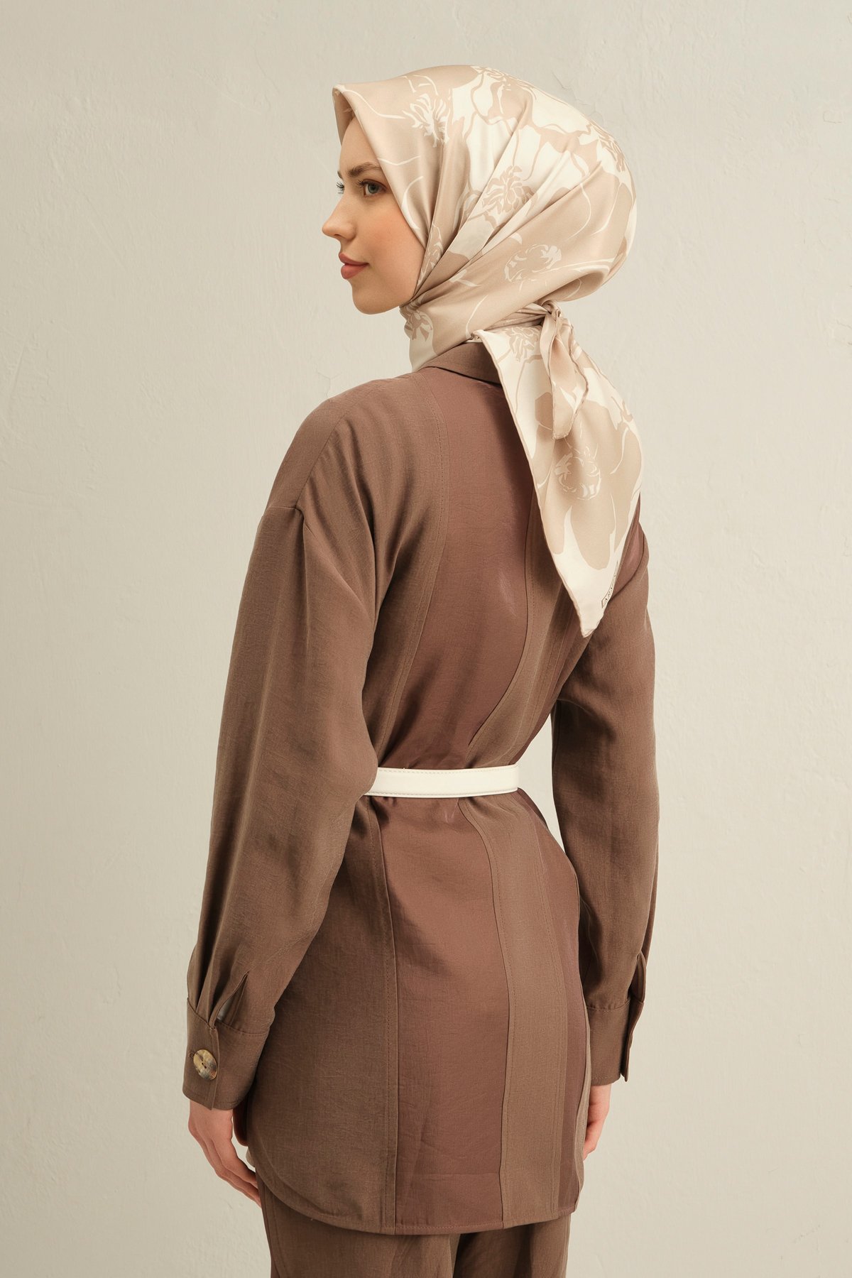 Armine Twill İpek Eşarp 9344D