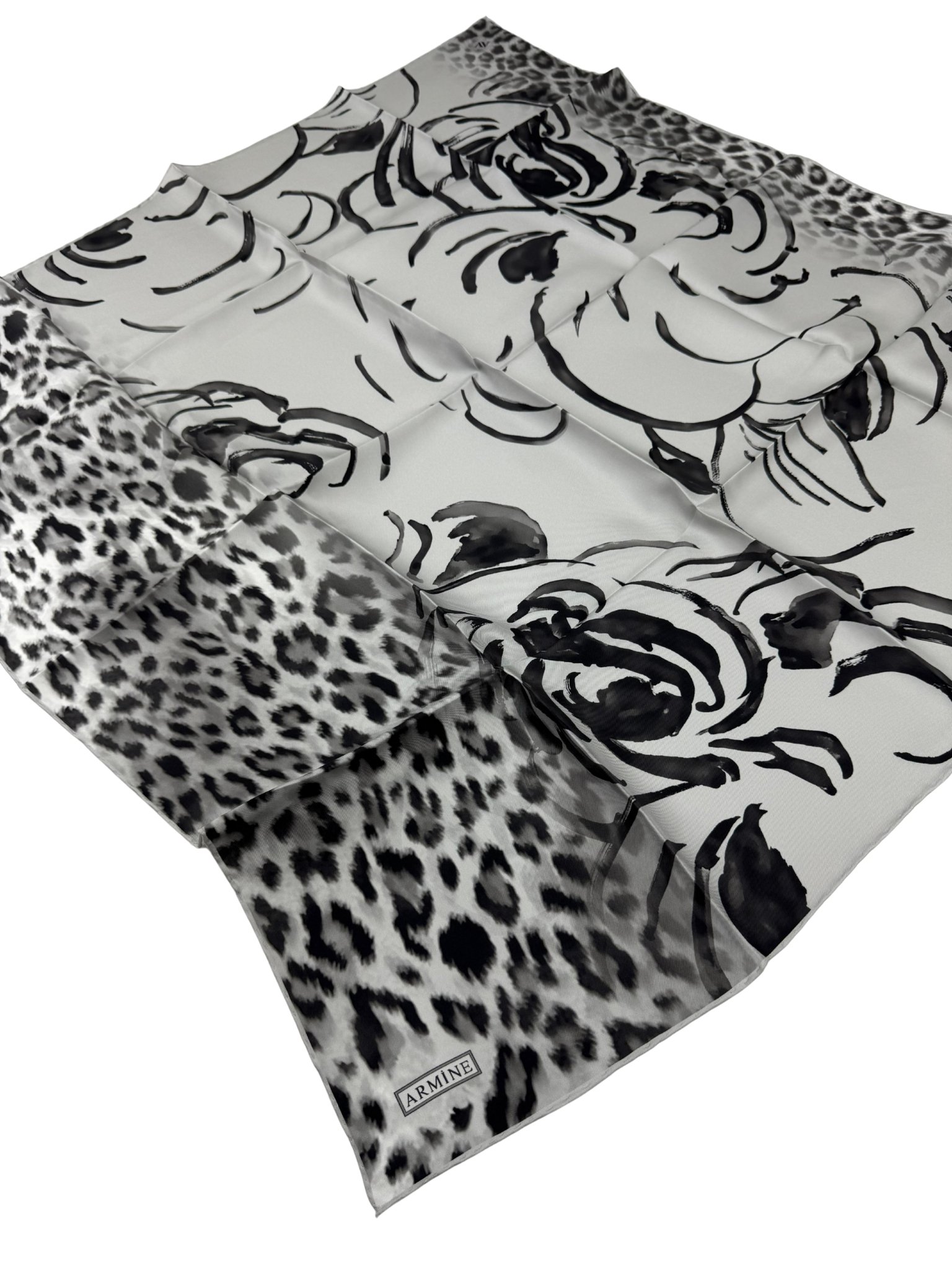 Armine Twill İpek Eşarp 9355D