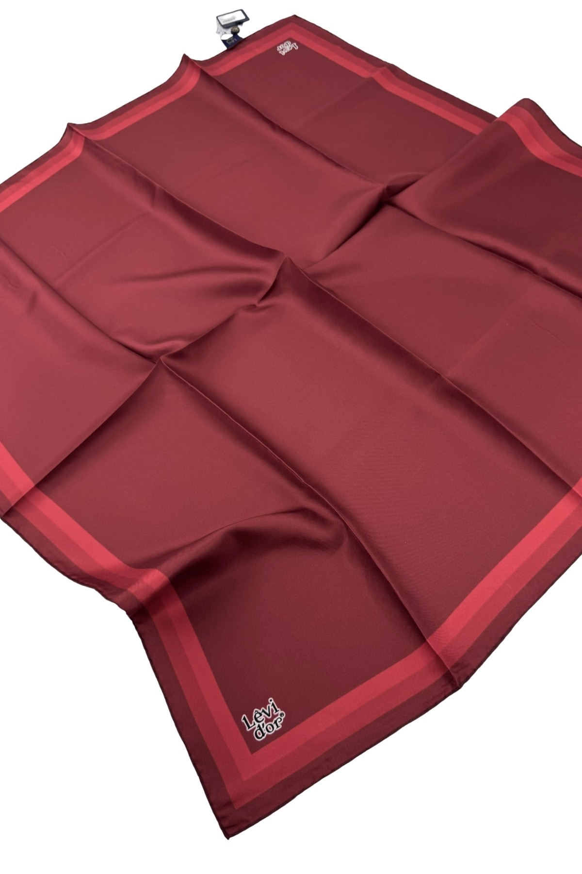 Levidor Twill İpek Eşarp LD1067-01 - Kırmızı-29