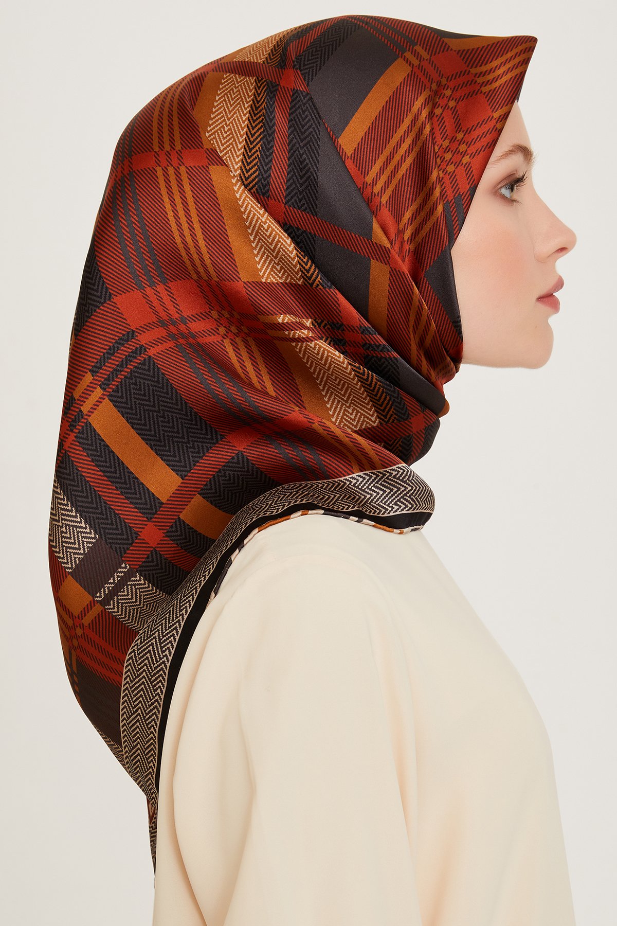 Armine İpek Twill Eşarp 9223D-85