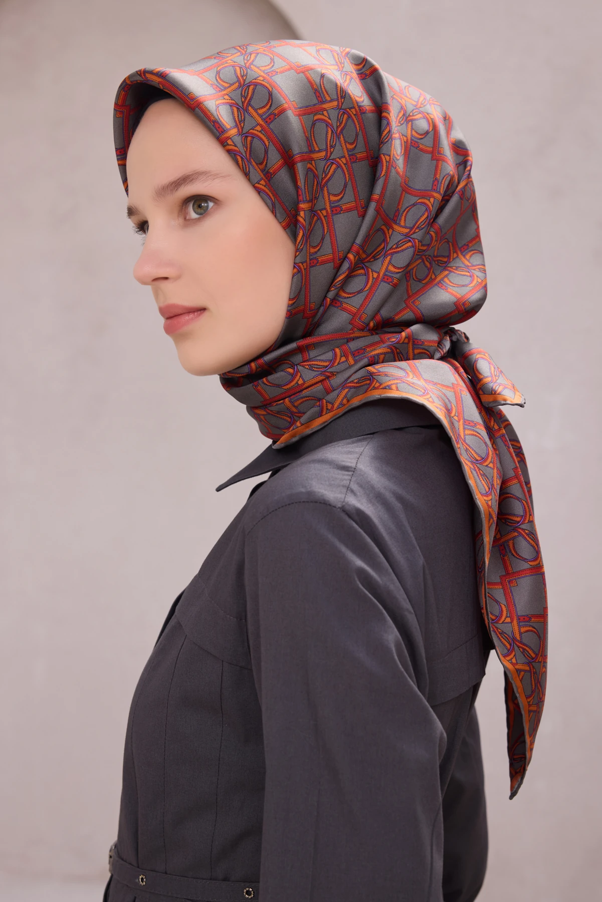 Belli Twill İpek Eşarp 4214D