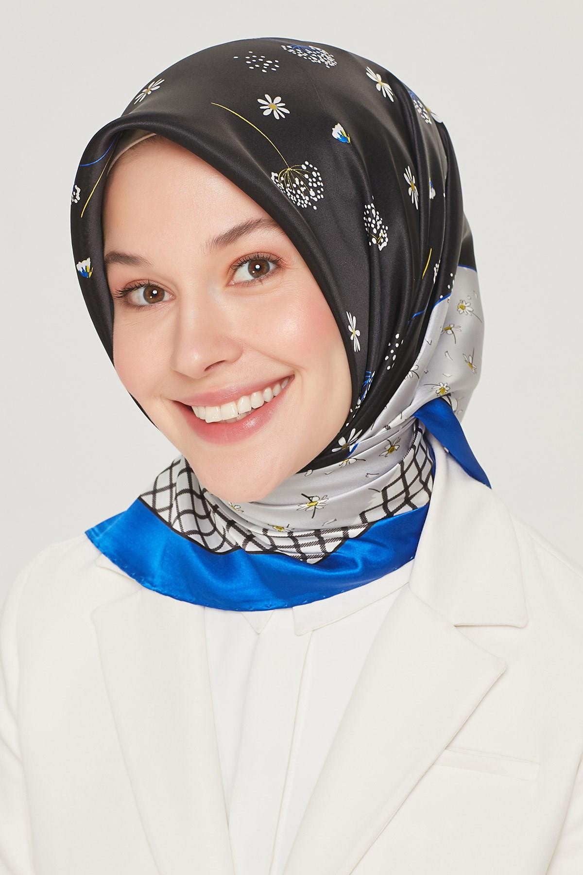 Armine Nostalji Serisi Twill İpek Eşarp 8517D-83