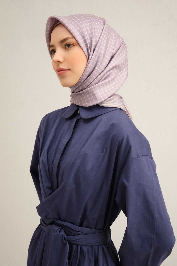Armine Twill İpek Eşarp 9345D