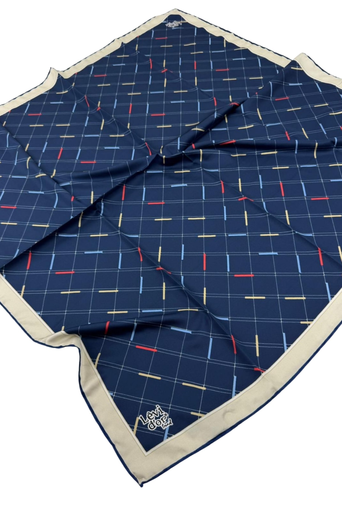 Levidor Trend Twill Eşarp LDT278 - 01-Lacivert