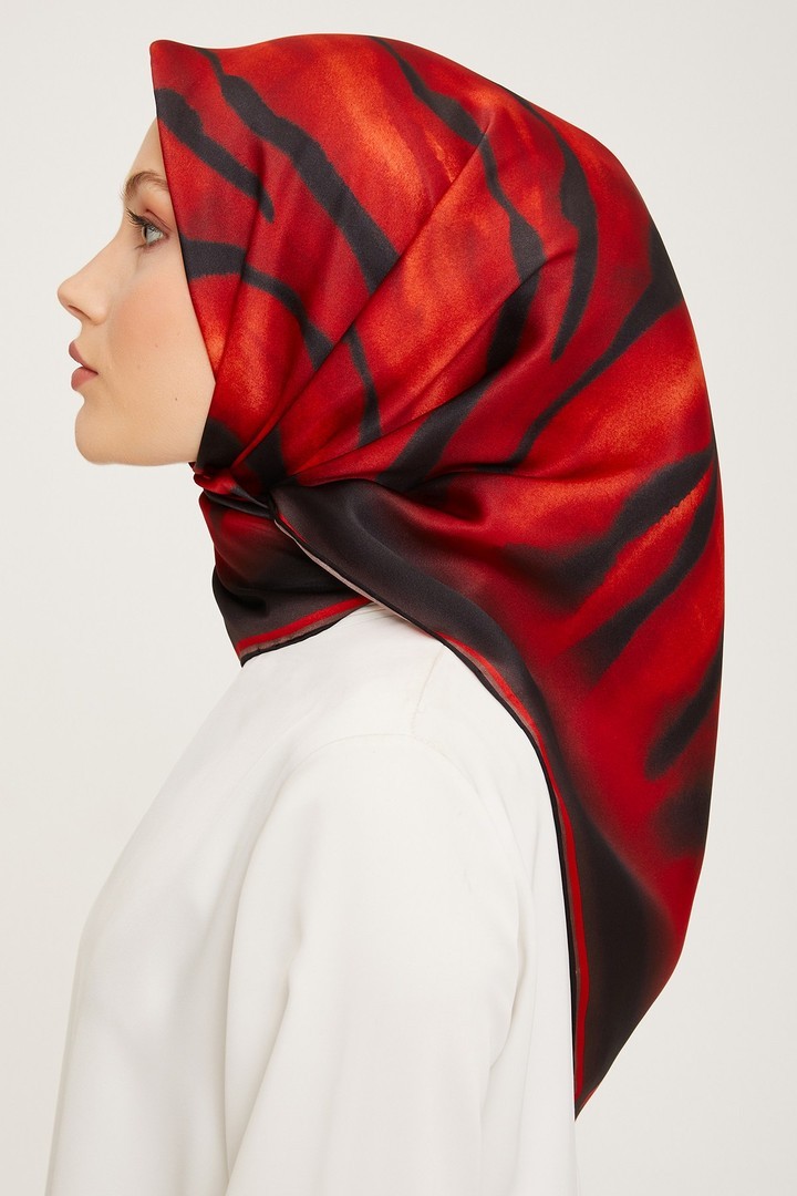 Armine Nostalji Serisi Twill İpek Eşarp 9020D-06