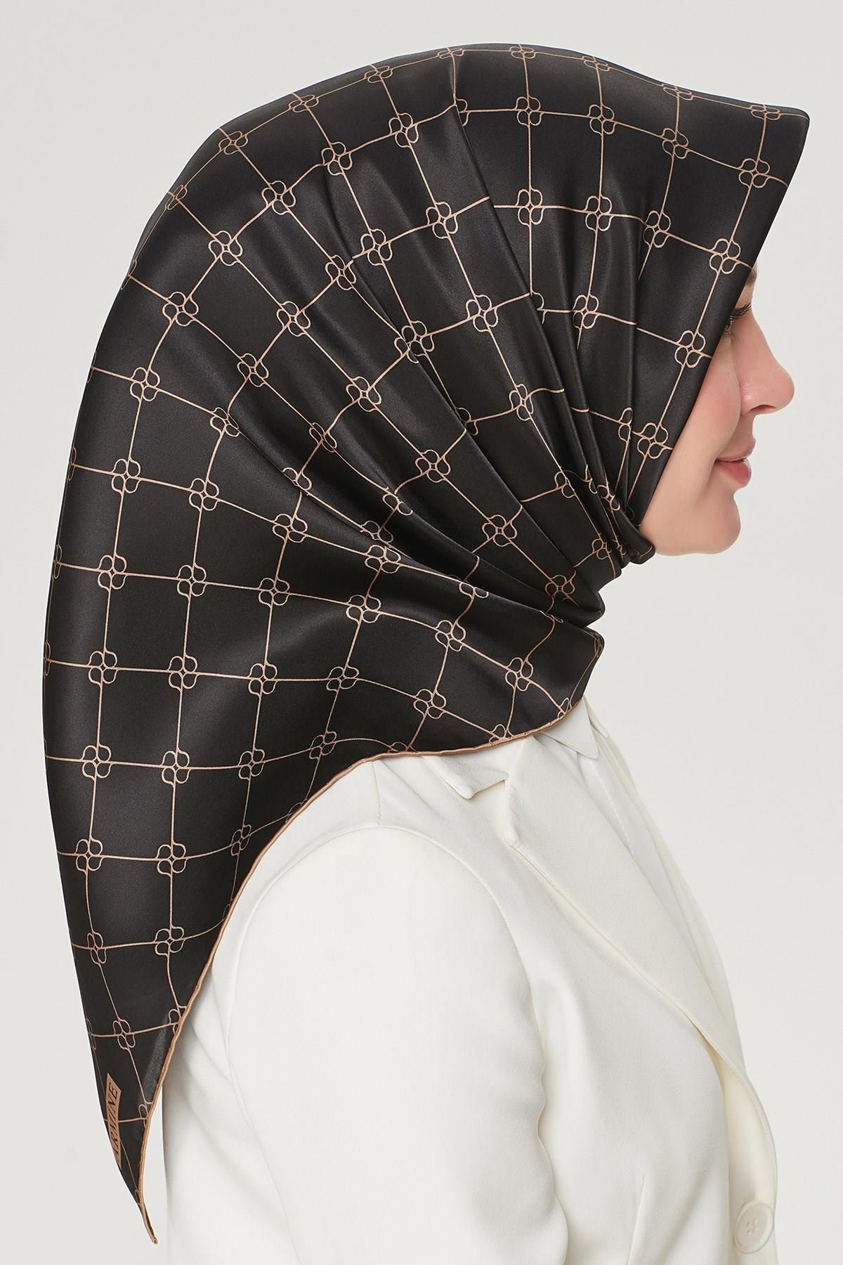 Armine Nostalji Serisi Sura İpek Eşarp 8555DS-11