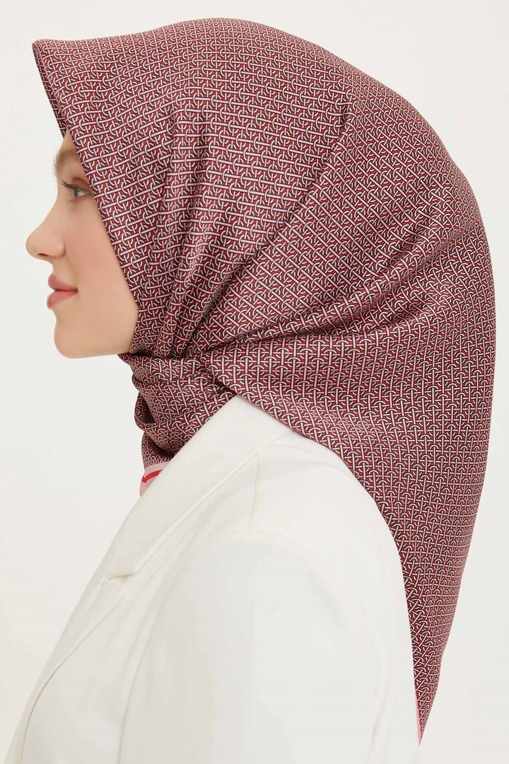 Armine Nostalji Serisi Twill İpek Eşarp 8733D-31