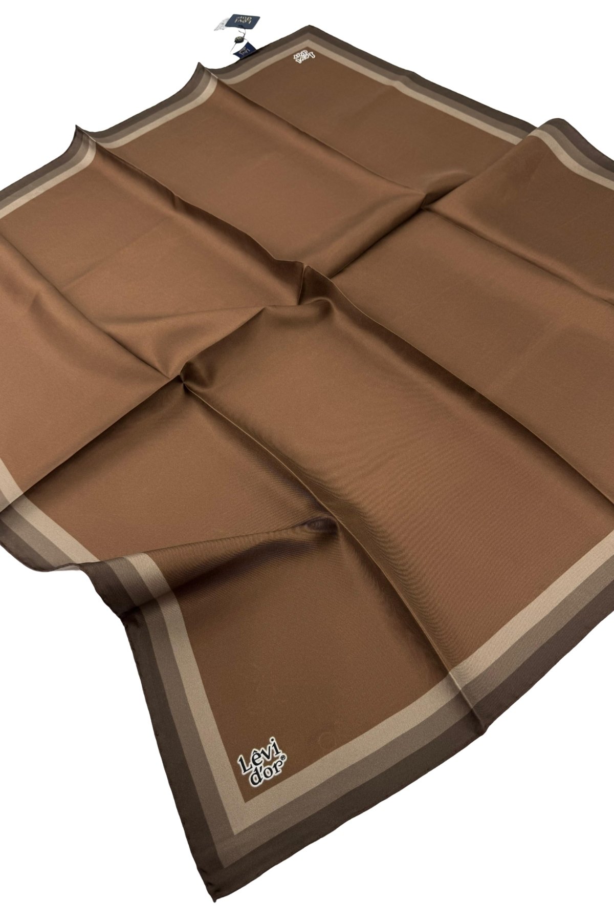 Levidor Twill İpek Eşarp LD1067-01 - Taba-09
