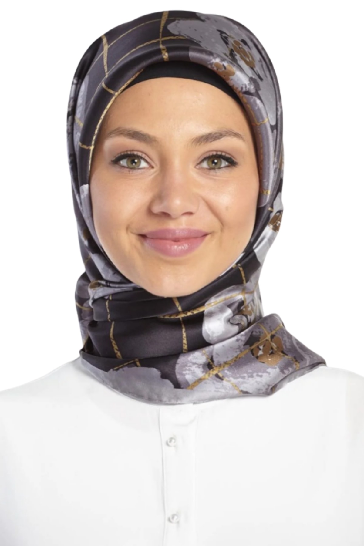 Armine Nostalji Serisi Sura İpek Eşarp 8144DS-04