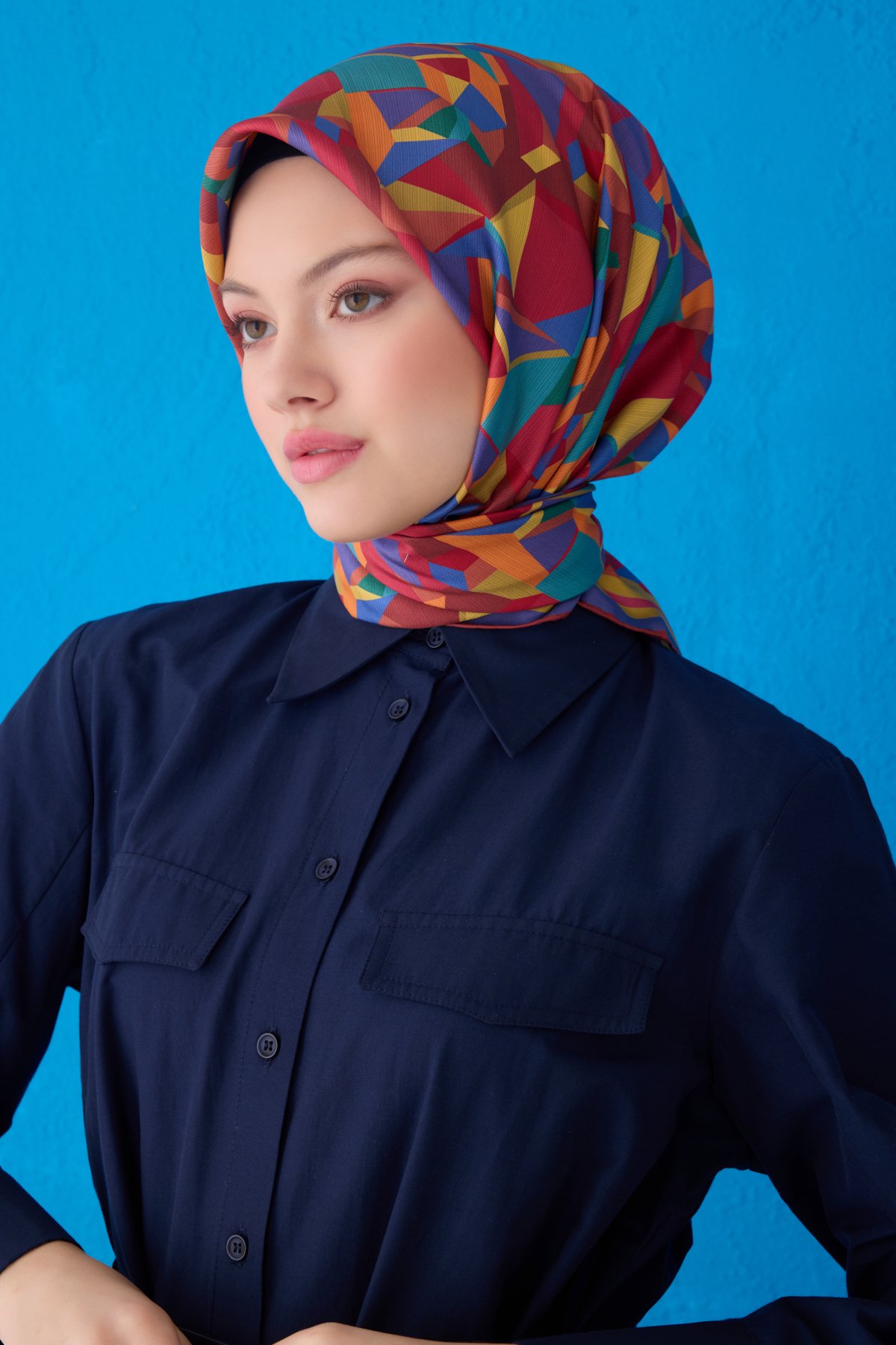 Belli Twill İpek Eşarp 4106D