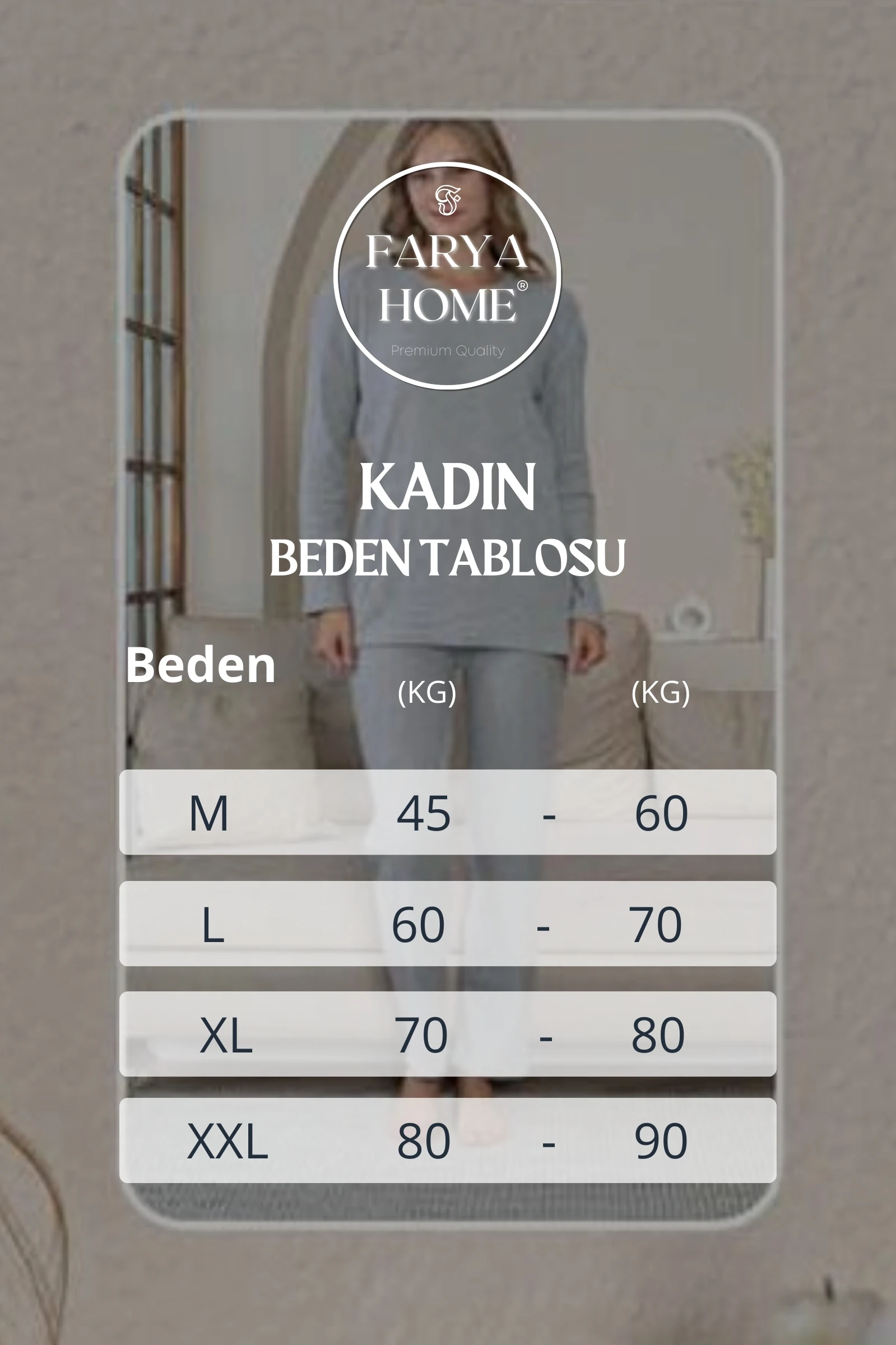 Pamuklu Kalın Kışlık İnterlok Şeritli Uzun Kollu Örme Pijama Takımı - Gri